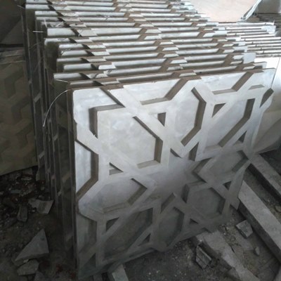 Ornamen Beton Tempel 4